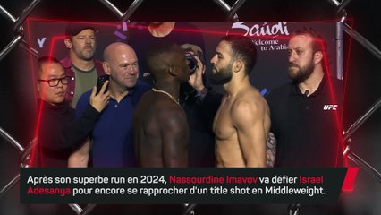 UFC Saudi Arabia - Adesanya vs. Imavov, le "Sniper" veut choquer le monde !