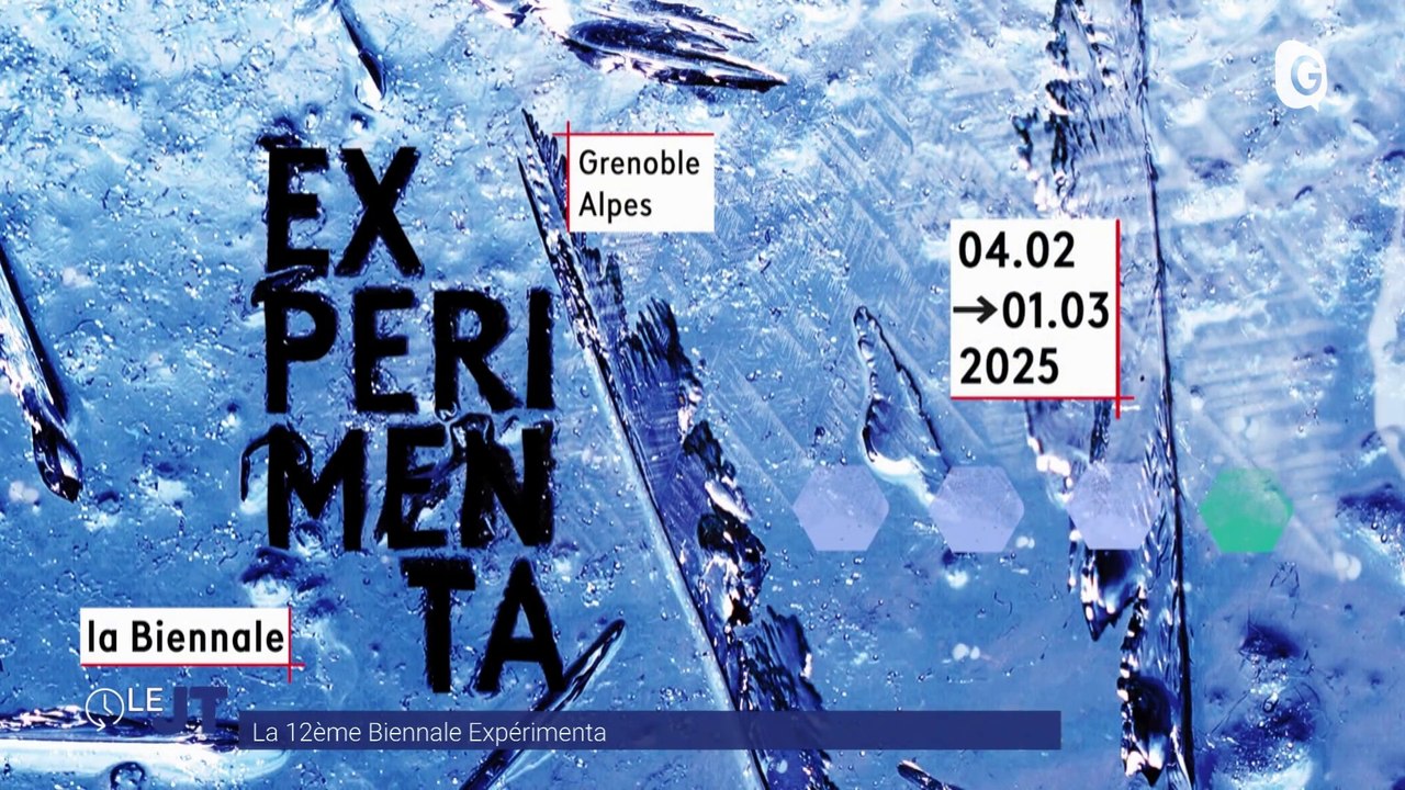 Le JT - 31/01/25 - Expérimenta revient avec deux thématiques "Etats des eaux" et Empreintes, Vice Versa"