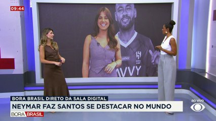 O mundo de olho! Neymar faz Santos se destacar nas pesquisas fora do Brasil