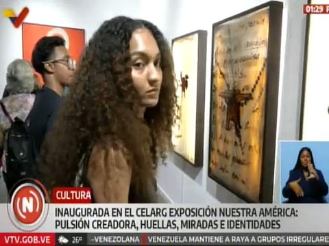Celarg inaugura exposición ¨Nuestra América: Pulsión creadora, huellas, miradas e identidades¨
