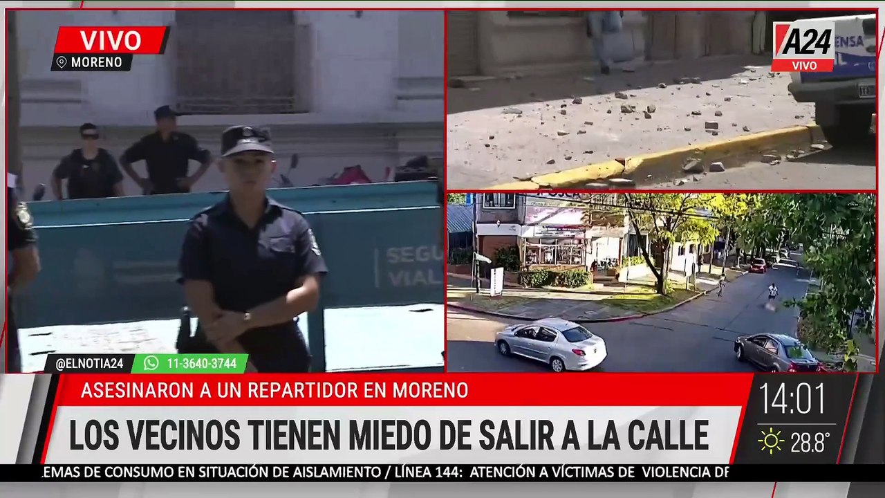 📢 ASÍ SE VIVE EN MORENO: LUCAS DEFENDIÓ A UN VENDEDOR AMBULANTE Y LO MATARON DE 7 PUÑALADAS