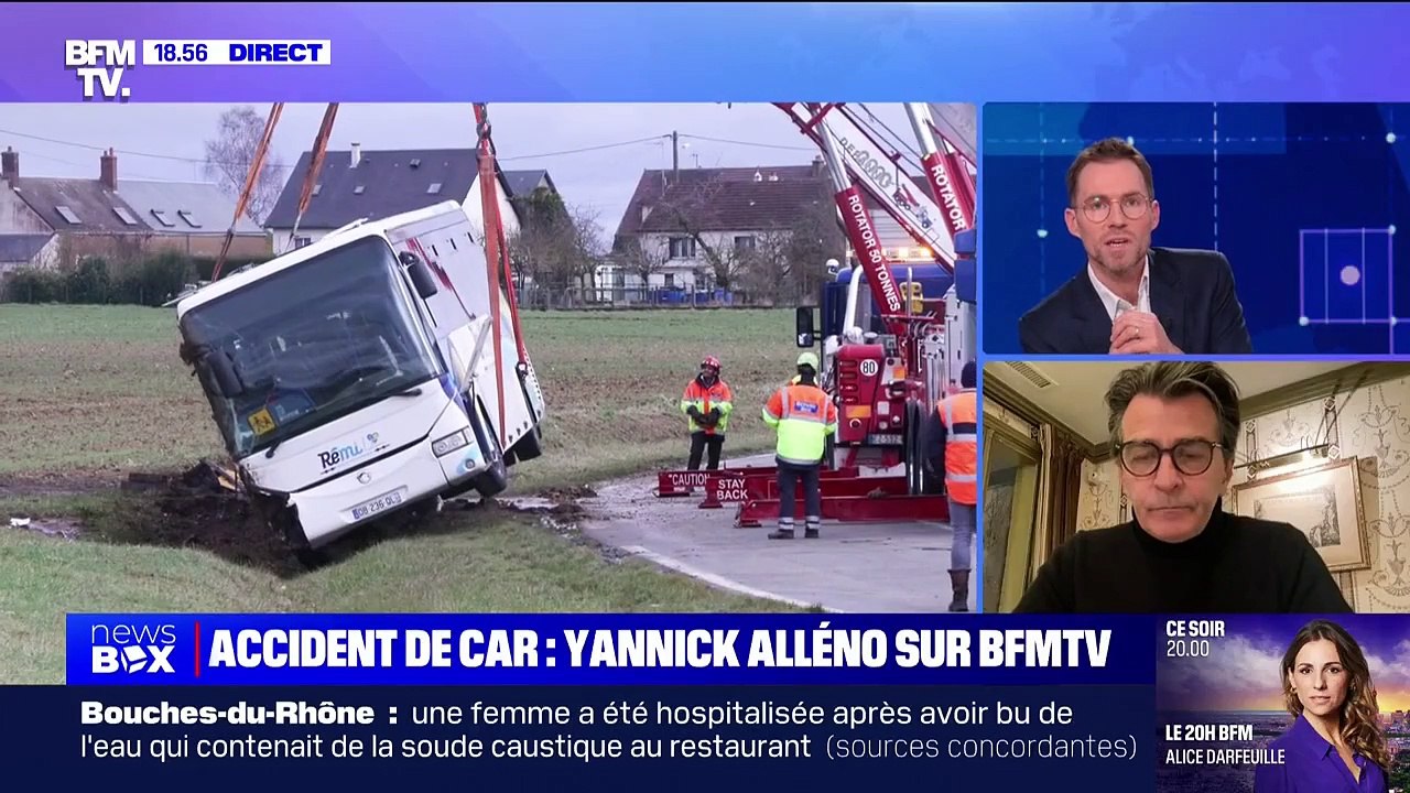 Accident de car en Eure-et-Loir: Yannick Alléno (chef et fondateur de l'association Antoine Alléno) déplore "une perte qui aurait dû être évitée par des mesures de contrôle"
