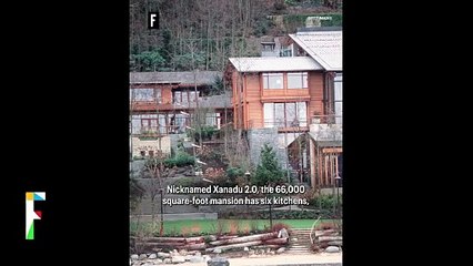 Bill Gates says he will never downsize from his $130 million mansion