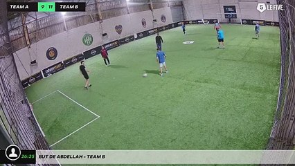 But de Abdellah - Team B