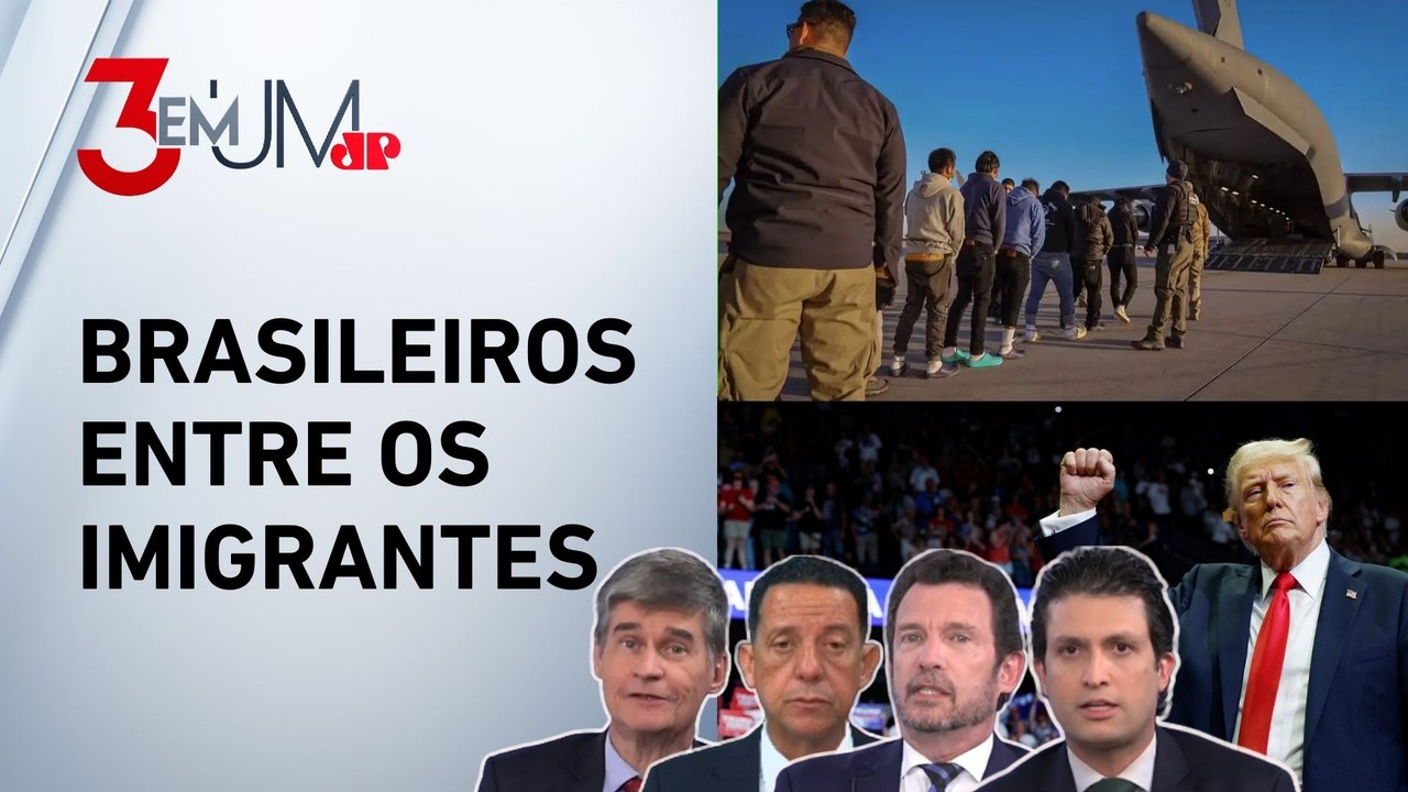 Segré, Ghani, Piperno e Trindade analisam uso de algemas em deportados dos EUA