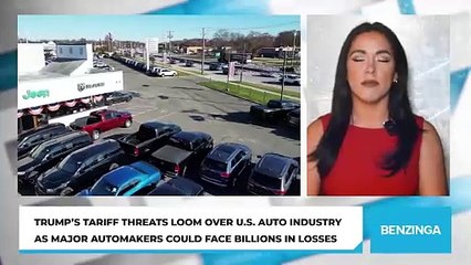 Trump’s Tariff Threats Loom Over U.S. Auto Industry As Major Automakers Could Face Billions In Losses