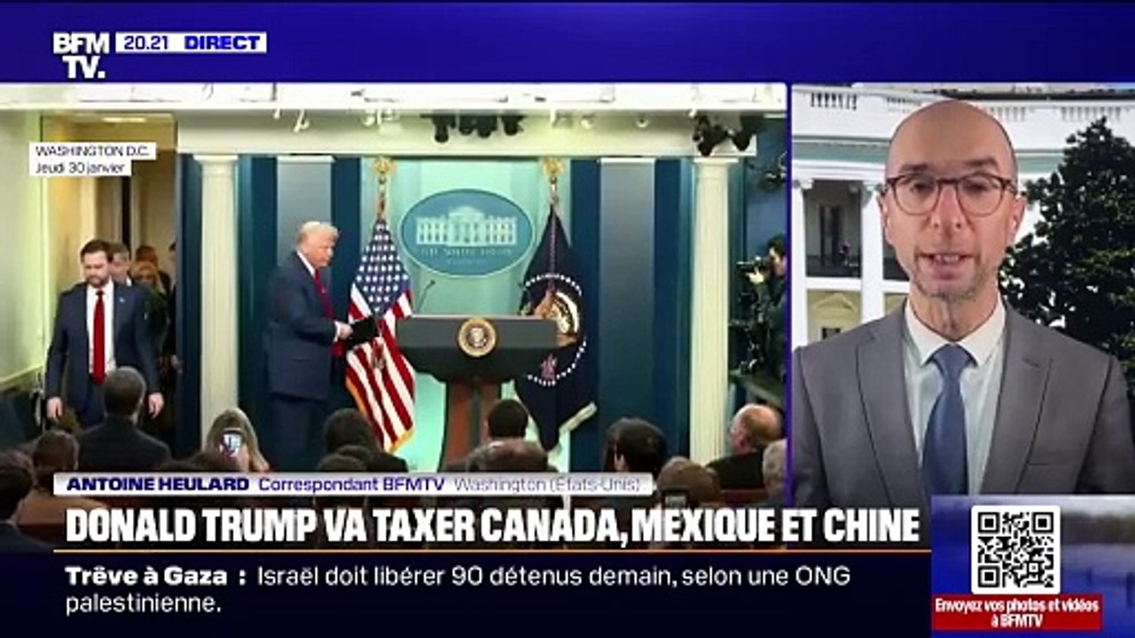 États-Unis: les droits de douane voulus par Donald Trump vont être appliqués sur les produits en provenance du Canada, du Mexique et de Chine dès le 1er février