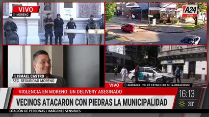Aumento de la violencia en Moreno: declaraciones del secretario de Seguridad