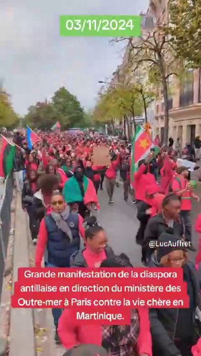 RPPRAC France MANIFESTATION CONTRE LA VIE CHÈRE