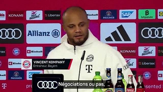 Bayern - Kompany réagit aux rumeurs de départ de Tel