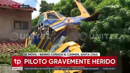 “Antes de caer, hizo un giro”, una testigo relata el momento previo de la caída de la avioneta