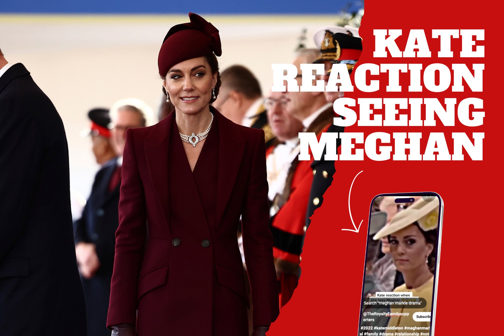 She doesn't like her! Kate Middleton reacts after seeing Meghan Markle