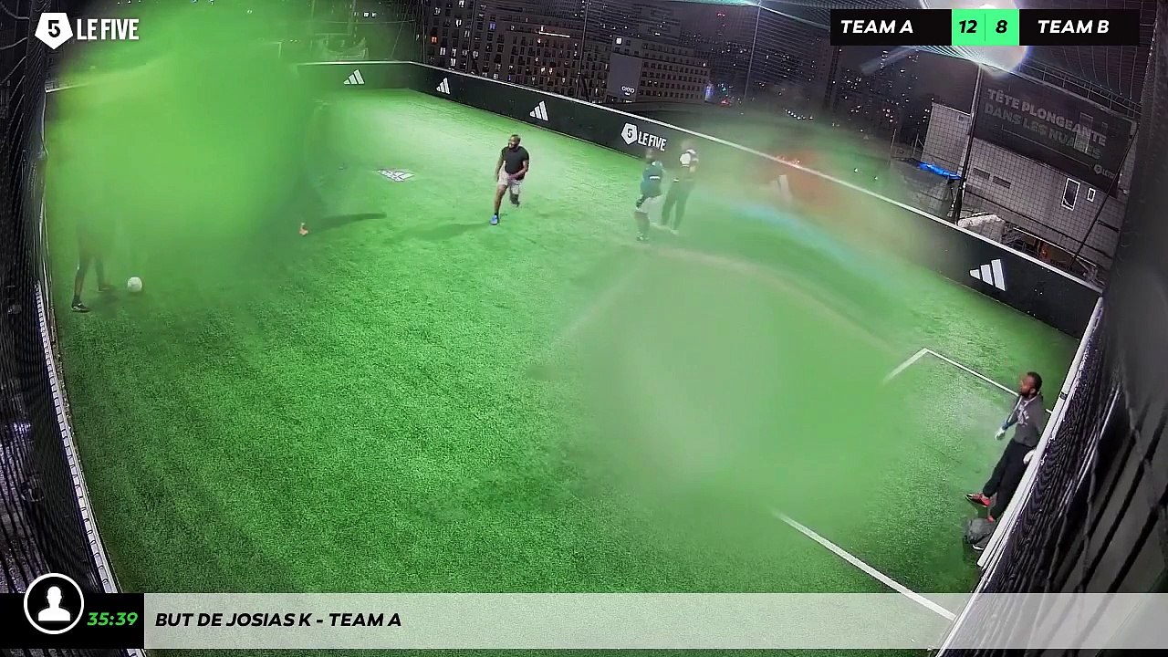 But de Josias K - Team A