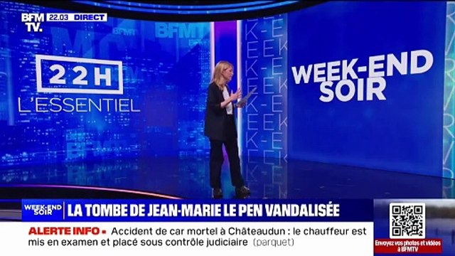 Dégradation de la tombe de Jean-Marie Le Pen: la préfecture du Morbihan indique que la sécurité autour du cimetière de La Trinité-sur-Mer sera renforcée dans les prochains jours