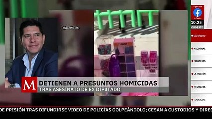 Detienen a presuntos asesinos de Paco Rojas, exdiputado local y regidor de Cuautitlán Izcalli