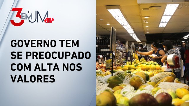 Preços dos alimentos caem no atacado após dez meses