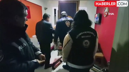 Kocaeli'de Göçmen Kaçakçılığı Operasyonunda 18 Gözaltı