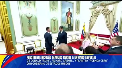 Maduro se reúne en Venezuela con enviado de Trump: deportaciones en la agenda