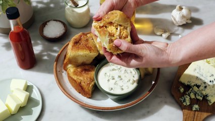 Our Buffalo Chicken Biscuit Bombs Are The Best Way To Serve Buffalo Chicken
