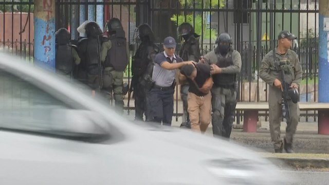 Protesta en la Universidad de Panamá deja a varios aprehendidos