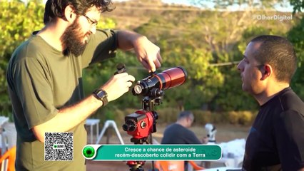 Cresce a chance de asteroide recém-descoberto colidir com a Terra