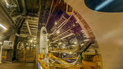 Time-Lapse As Europe's Ariane 6 Rocket Fired Up