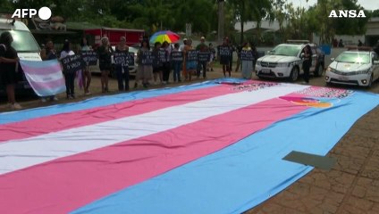 Brasile, la protesta della comunita' Lgbtq+ contro le politiche di Trump