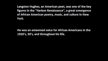 Night Funeral in Harlem - by Langston Hughes