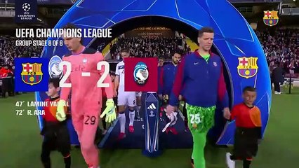 HIGHLIGHTS | FC BARCELONA 2 vs 2 ATALANTA | UEFA CHAMPIONS LEAGUE 24/25 ⚽ (WITH COMMENTARY)