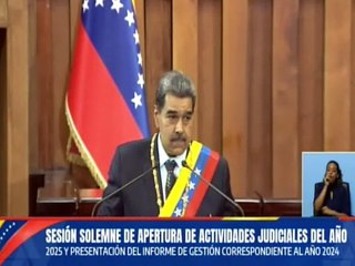 Pdte. Maduro agradece a todos por los grandes pasos que han dado para fortalecer el Poder Judicial