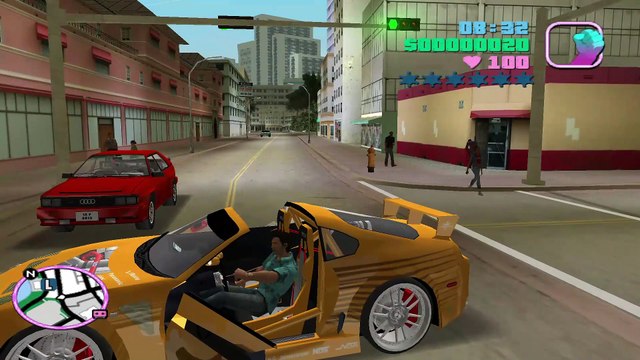 GTA Vice City - Mission 1: The Party | Full Walkthrough with English Commentary