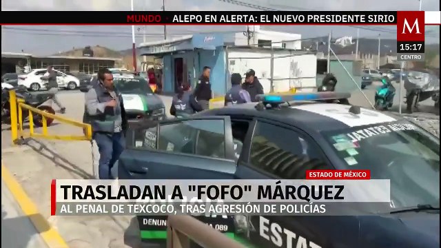 'Fofo Márquez' es trasladado de penal tras ser GOLPEADO por policías en Barrientos