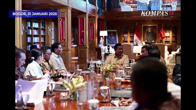 Presiden Prabowo Panggil Para Menteri ke Hambalang, Gelar Ratas soal Sawit