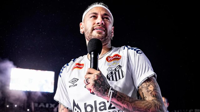 Luis Suárez, Piqué y hasta Iniesta dejan felicitaciones a Neymar por su regreso a Santos