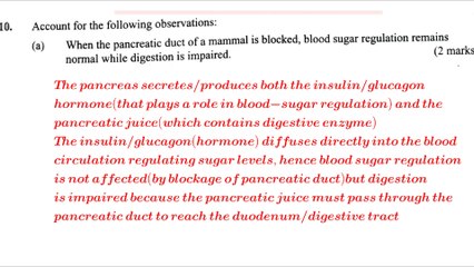 KCSE 2023 #Biology paper 1 revision #questions and answers #gradeA #highschool #science