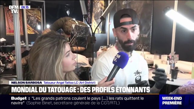 Mondial du tatouage à Paris: un phénomène en plein essor avec des profils étonnants