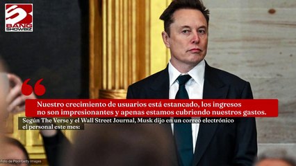 Elon Musk le dice al personal de X que apenas está cubriendo sus gastos