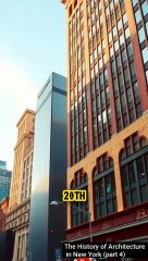 The History of Architecture in New York #4 #newyork #architecture #history #architect #newyorkcity