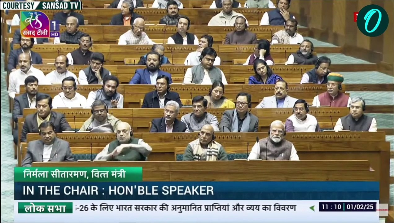 Union Budget 2025: FM Ends Budget Speech With Big Income Tax Relief, Youth And Nari The Key Focus