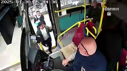 Otobüs şoförüne ailesinden sıra dışı doğum günü kutlaması!