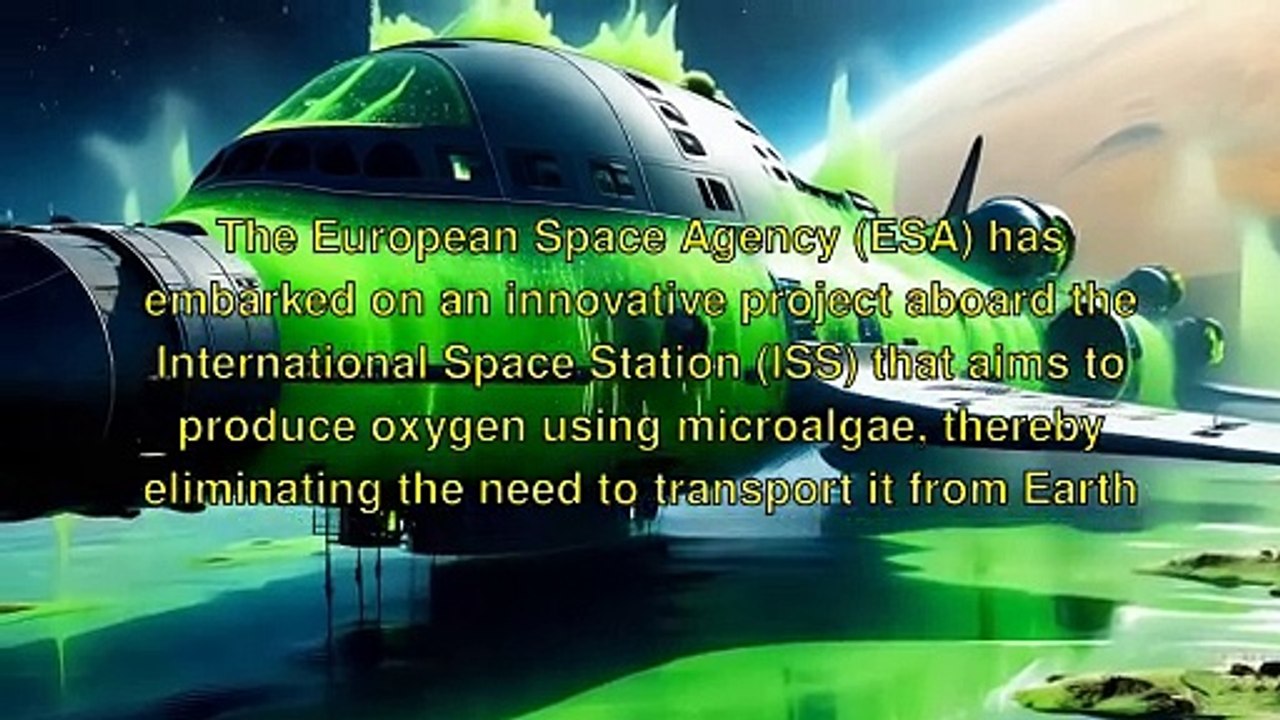 "Revolutionizing Space Travel with Algae"