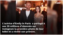 GALA VIDEO - Lily Collins maman pour la première fois : elle dévoile une photo de son bébé né par GPA