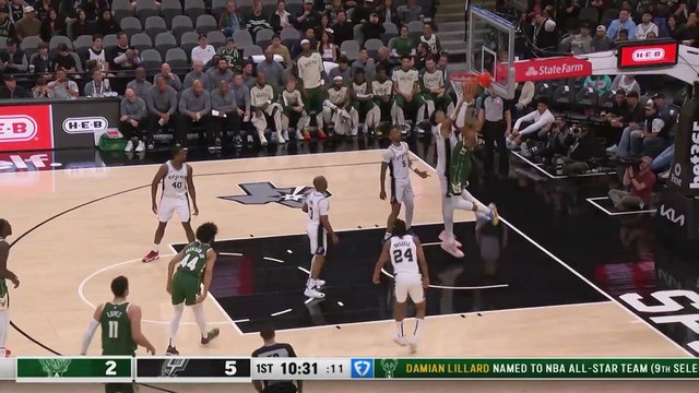 Wembanyama gets the better of Giannis and the Bucks