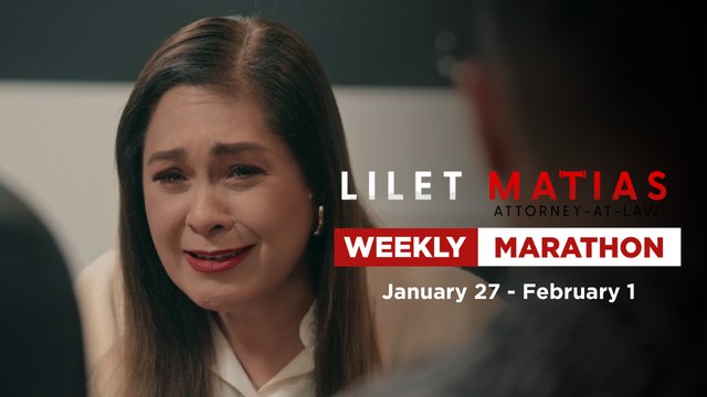 Lilet Matias, Attorney-At-Law: Weekly Marathon (January 27 - February 1, 2025)