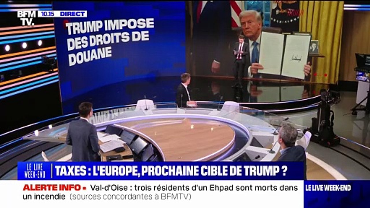 LES ÉCLAIREURS - Donald Trump va imposer des droits de douane à l'Union européenne