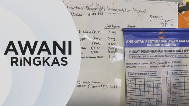 AWANI Ringkas: Jumlah PPS di Sarawak bertambah