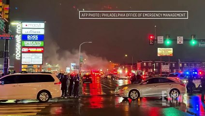 Air Ambulance Jet Crashes Near Mall in Philadelphia