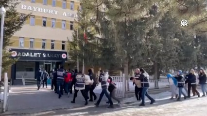 Bayburt merkezli dolandırıcılık operasyonu! 4 zanlı tutuklandı