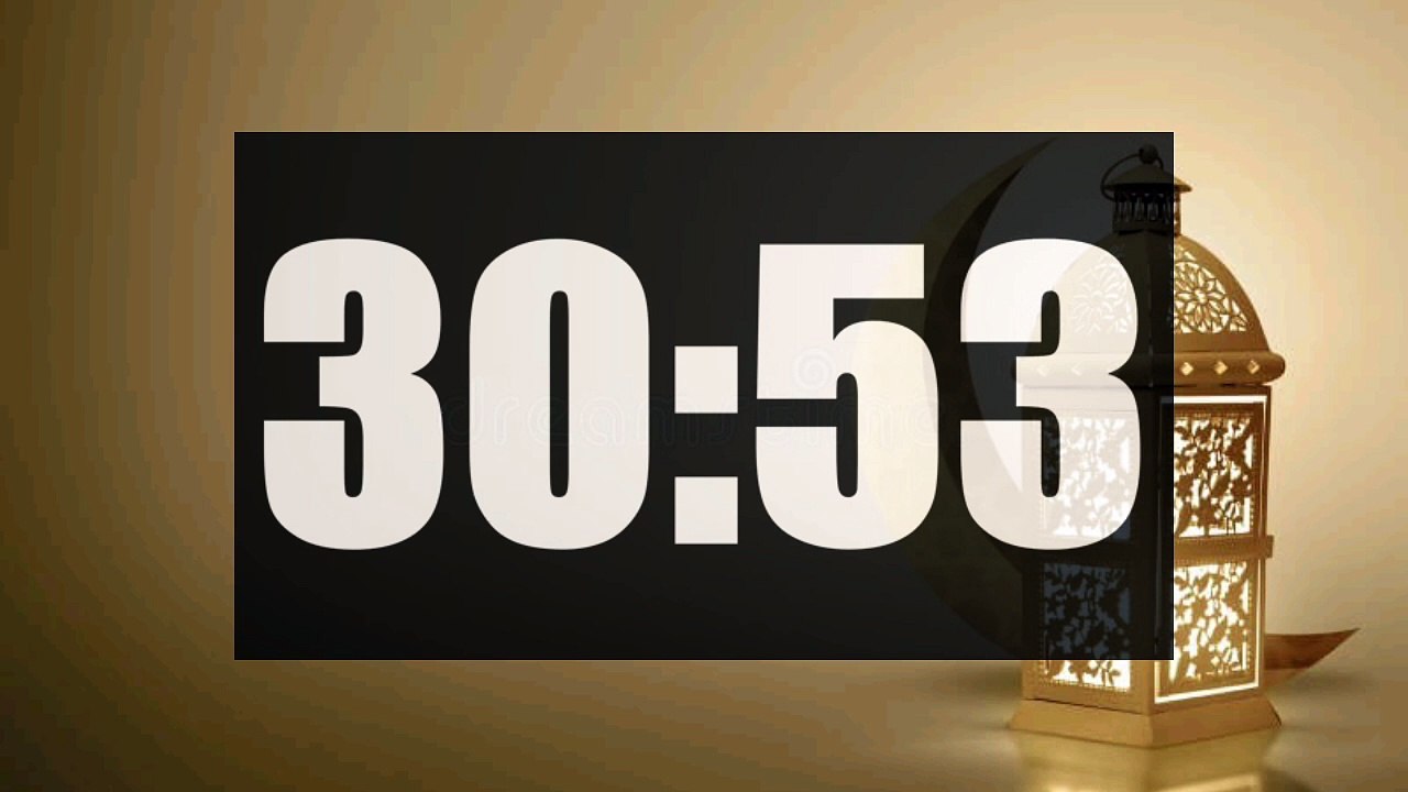 53 Minute Timer | Loud Alarm | Time call