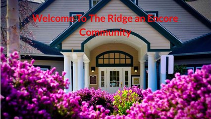 The Ridge an Encore Community : Senior Nursing Home in Silverdale, WA